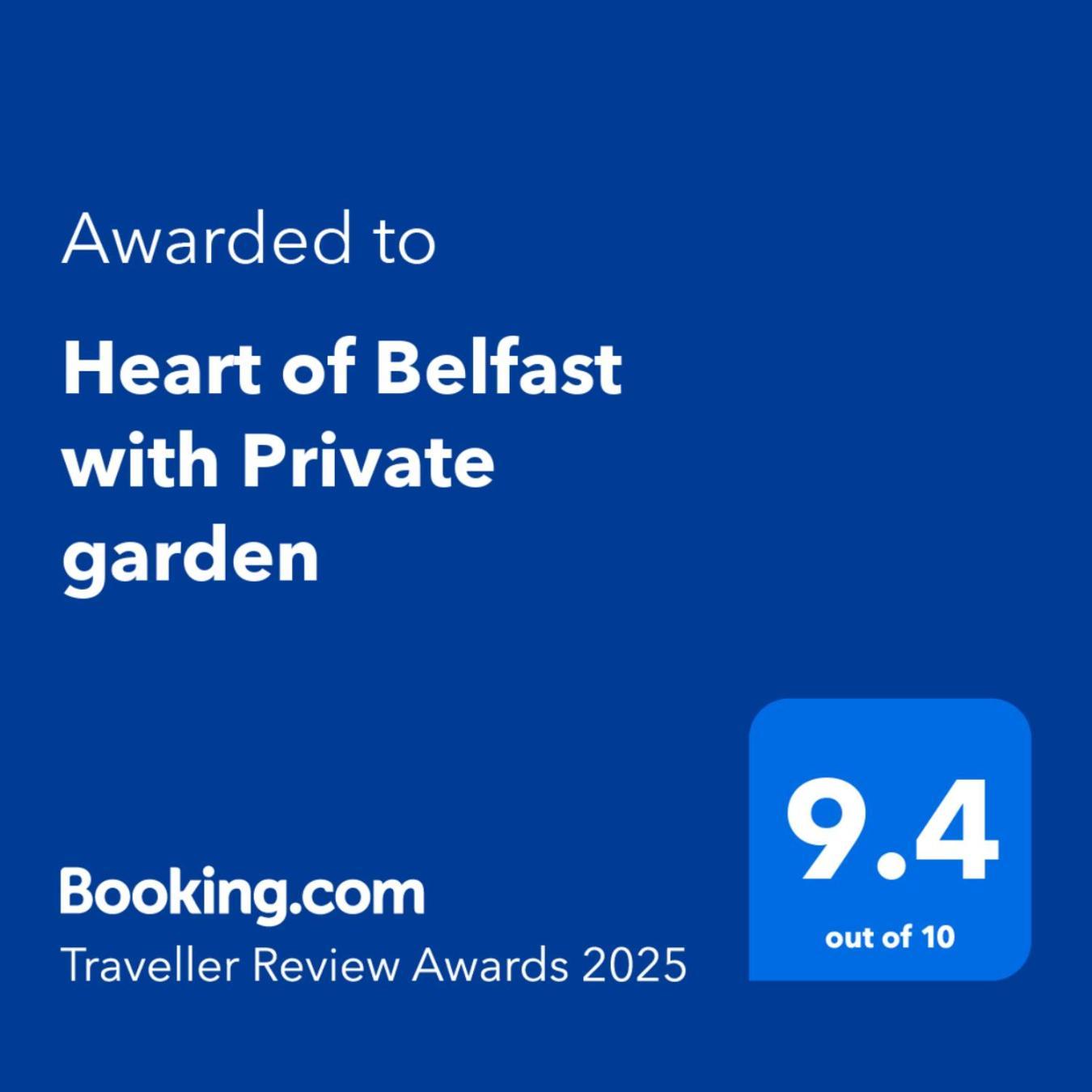 Vila Heart Of Belfast With Private Garden Exteriér fotografie
